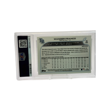 2022 Topps Chrome Wander Franco PSA 10