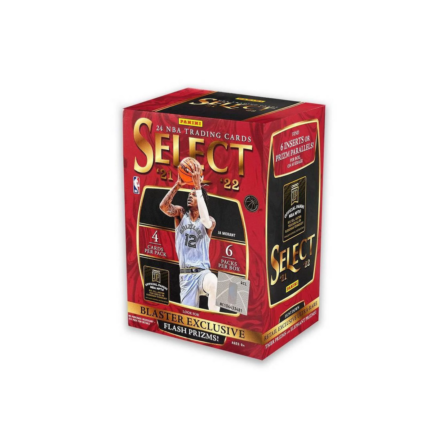 2021-22 Panini Select Basketball Blaster Box