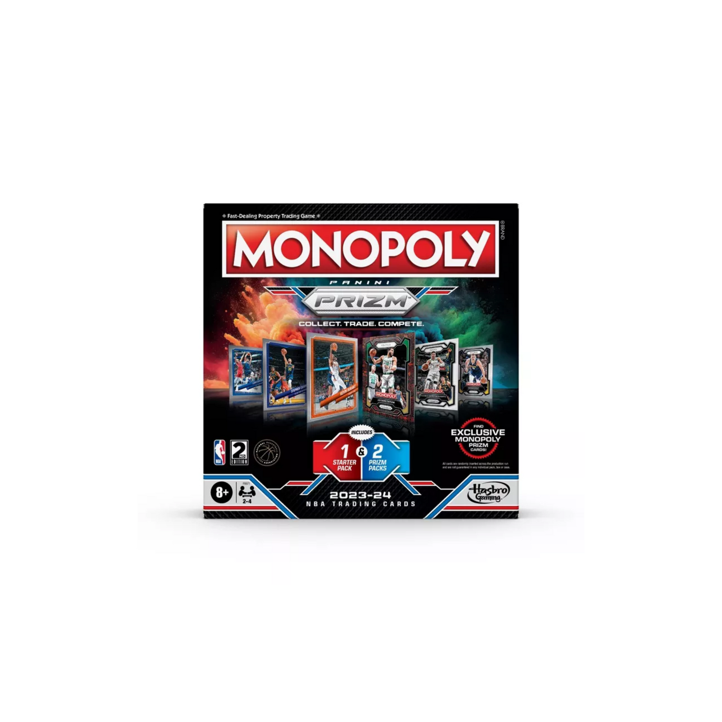 2023-24 Panini Prizm Monopoly NBA 2nd Edition Board Game