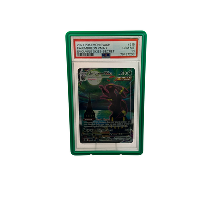 2021 Pokemon Evolving Skies FA Umbreon VMAX Secret PSA 10