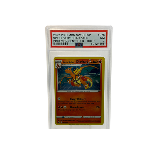 2022 SP Delivery Charizard HOLO PSA 7