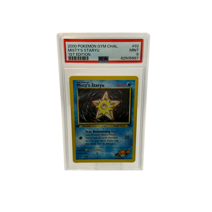 2000 Mistys Staryu 1st Edition PSA 9