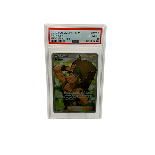 2019 Pokemon S&M FA Hiker PSA 9