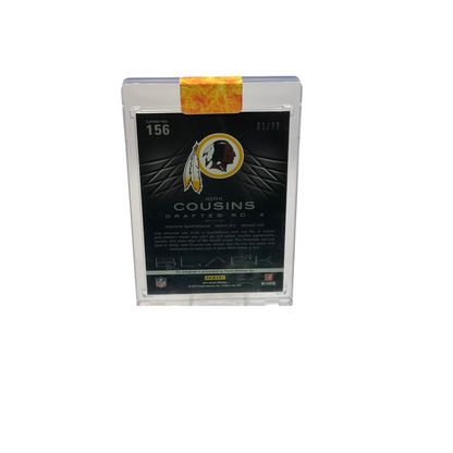 2012 Kirk Cousins Panini Black RC AUTO