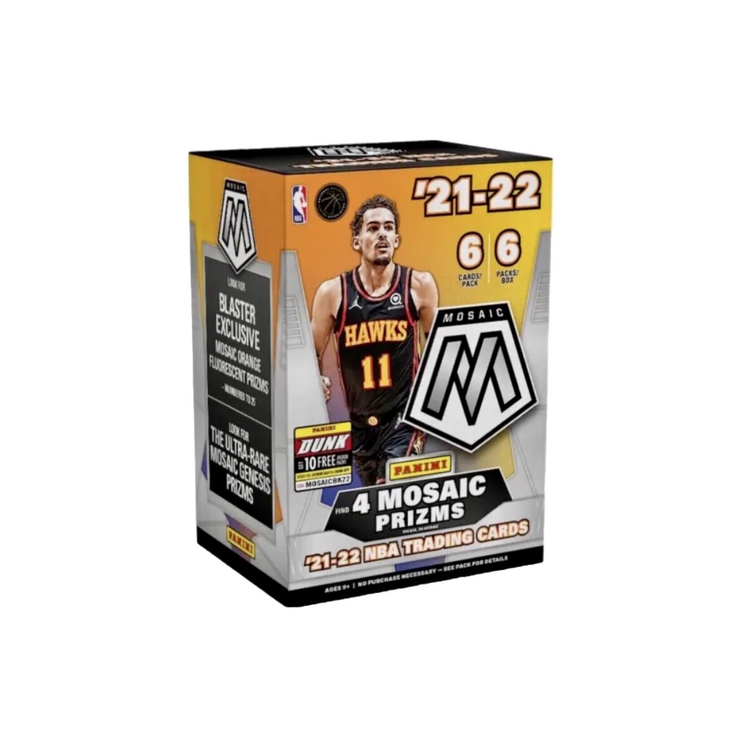 2021-22 Panini Mosaic Basketball Blaster Box