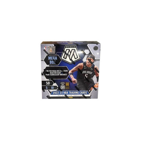 2022/23 Panini Mosaic Basketball Mega Box (Blue & Pink Mosaics!)