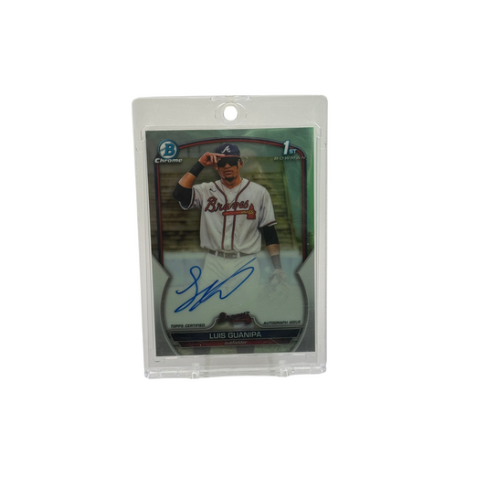 2023 Bowman 1st Luis Guanipa auto