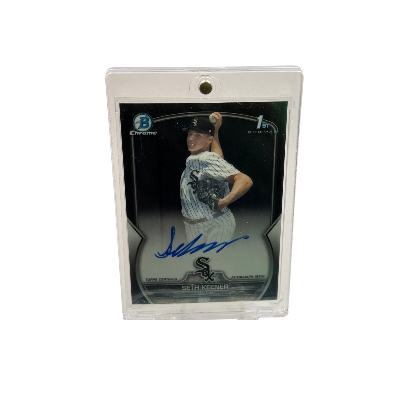 2022 Bowman 1st Seth Keener Black /75 Auto