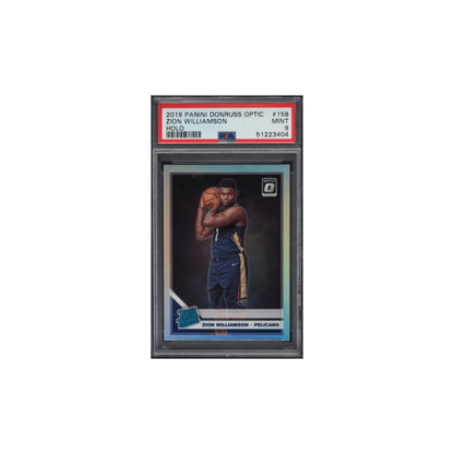 19/20 Zion Williamson Optic Premium Box PSA 9